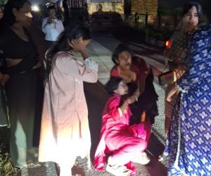 किन्नरों के बीच सड़क पर हुई जंग