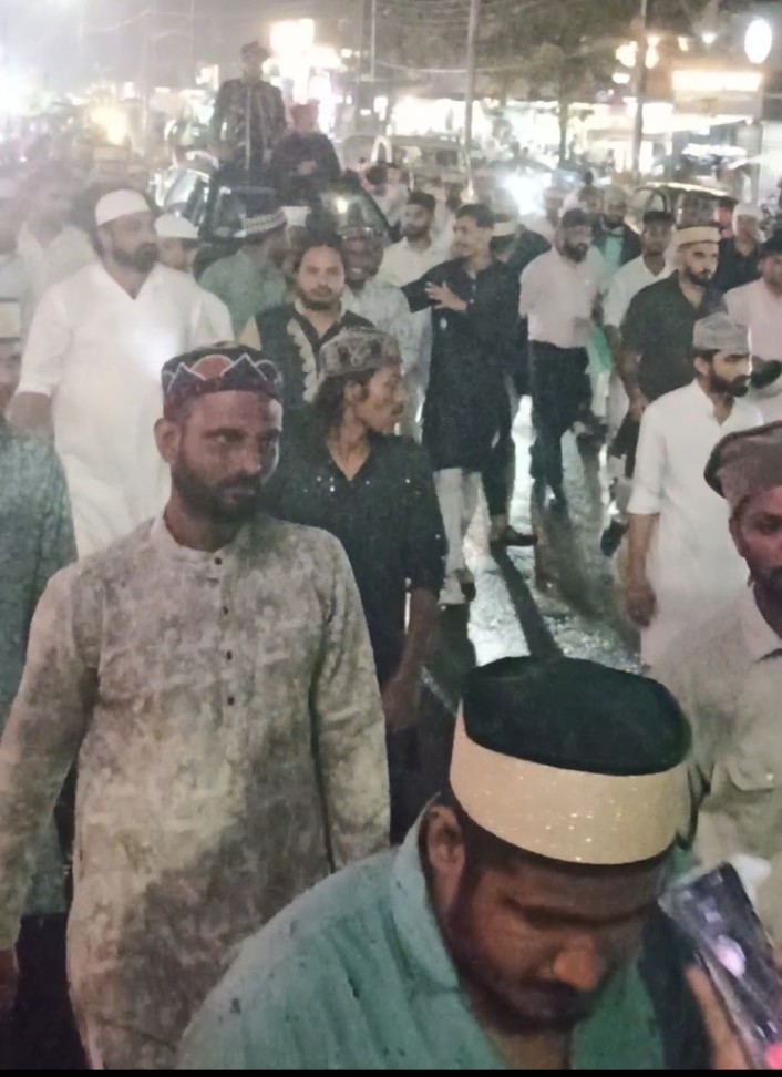 कोरबा में तेज बारिश में भी नहीं थमा जश्न-ए-विलादत का जोश, सैकड़ों बाइक-कारों के साथ निकली रैली, उमड़ा जनसैलाब