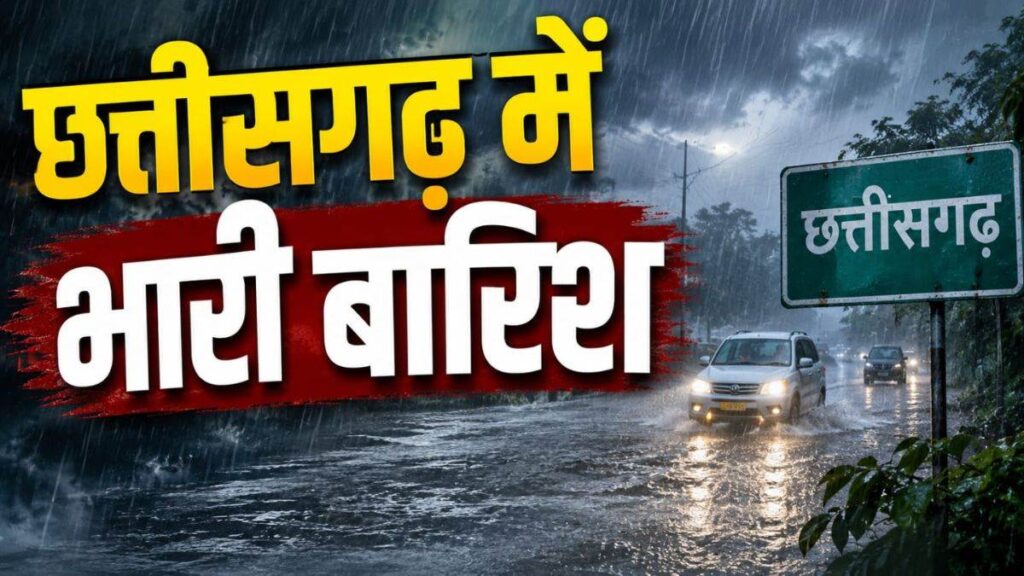 छत्तीसगढ़ में बदलेगा मौसम का मिजाज, भारी बारिश और बिजली गिरने की संभावना छत्तीसगढ़ में बदलेगा मौसम का मिजाज, भारी बारिश और बिजली गिरने की संभावना