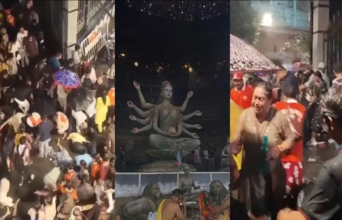 कोलकाता दुर्गा पूजा पंडाल हादसा: अब तक 19 की मौत, 25 घायल; 7 गिरफ्तार, SIT जांच का ऐलान कोलकाता दुर्गा पूजा पंडाल हादसा: अब तक 19 की मौत, 25 घायल; 7 गिरफ्तार, SIT जांच का ऐलान