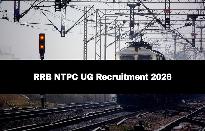 RRB NTPC UG Recruitment 2026: रेलवे में 1,688 पदों पर भर्ती, 15 अक्टूबर से शुरू होंगे आवेदन RRB NTPC UG Recruitment 2026: रेलवे में 1,688 पदों पर भर्ती, 15 अक्टूबर से शुरू होंगे आवेदन
